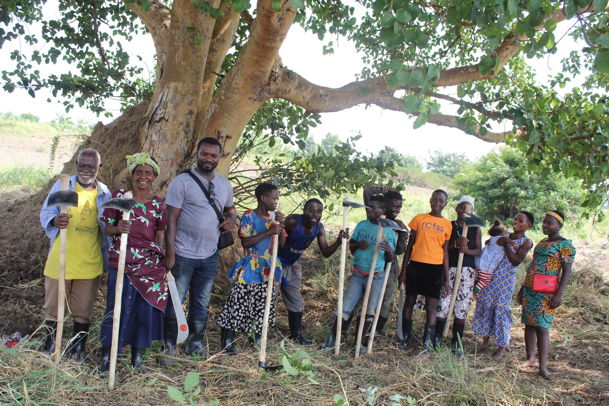 Group at Farm